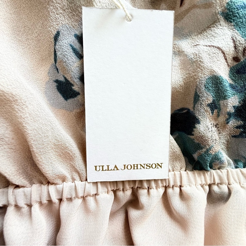 Ulla Johnson Blue Floral High Low Dress - Picture 11 of 16
